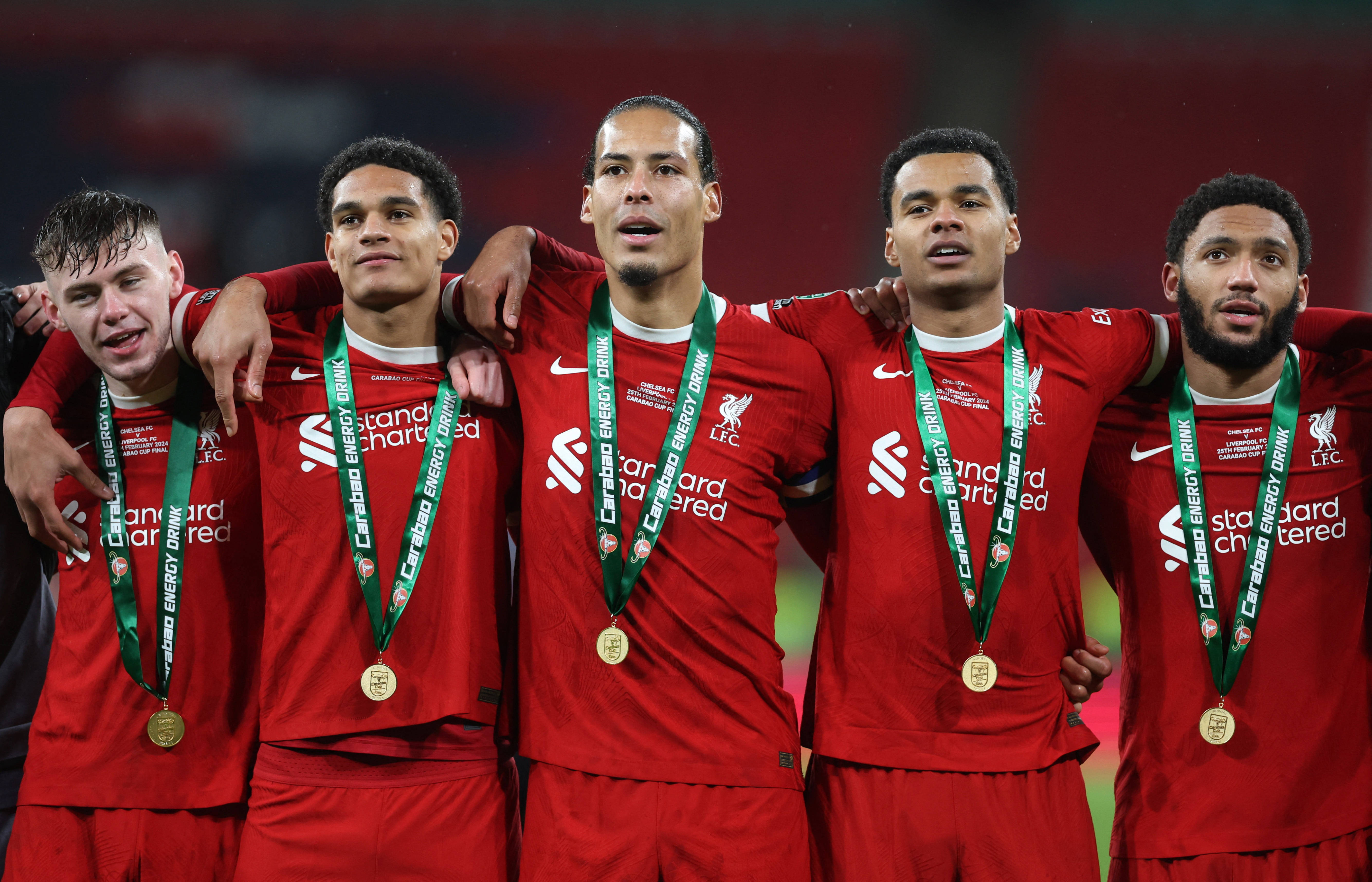 利物浦球员状态良好备战国际比赛 利物浦球员状态良好备战国际比赛