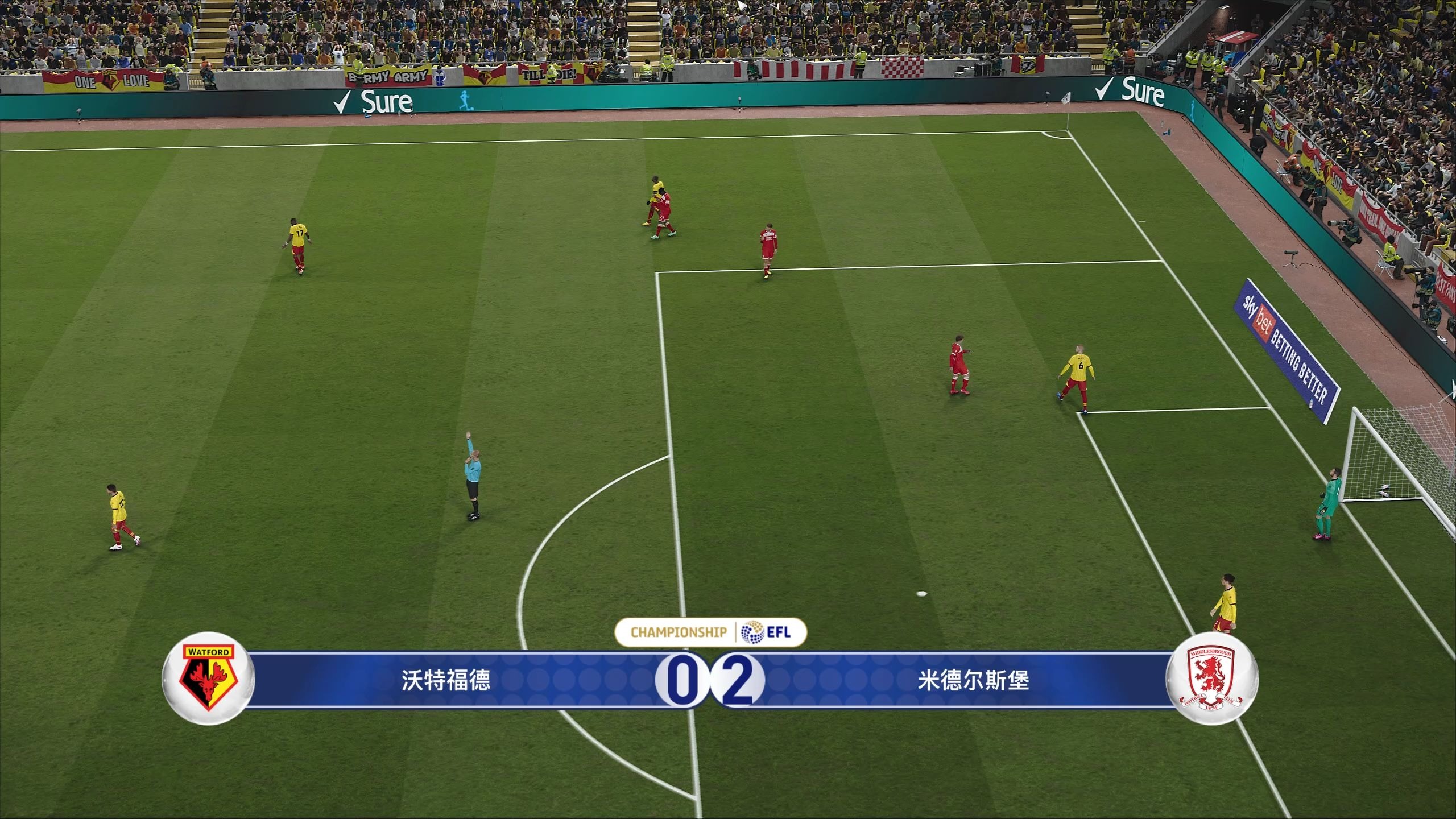 沃特福德客场险胜，实现胜利保级