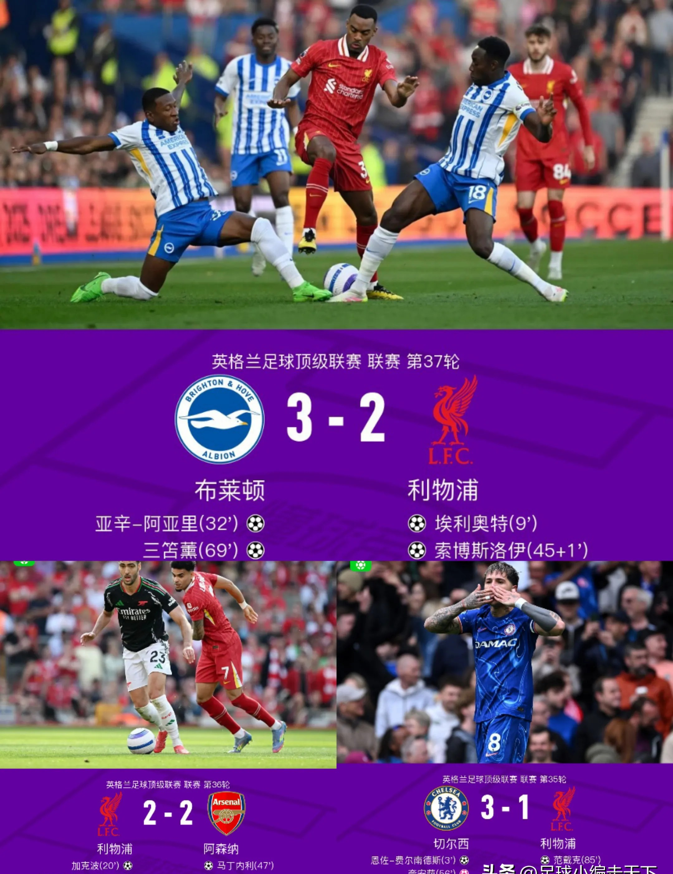 利物浦主场全取三分,继续保持英超领先优势 利物浦主场全取三分,继续保持英超领先优势